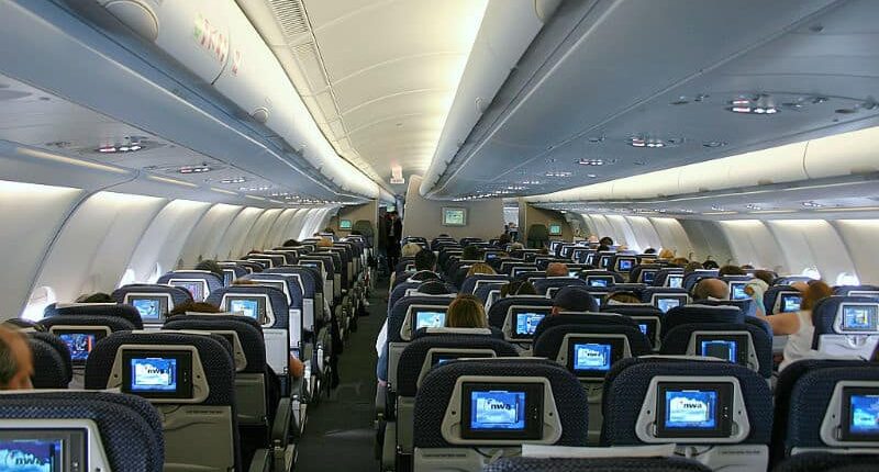 Location de jet privé, vue cabine Airbus A330.