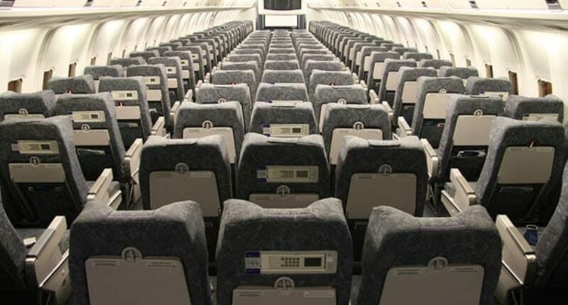 location jet privé - Cabine vide de BOEING 767-300
