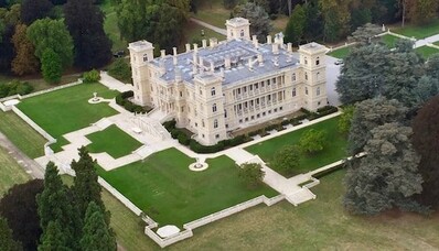 Paris helikopter uçuş deneyimi: Château de Ferrieres’de mola vererek Doğu Paris üzerinde uçuş