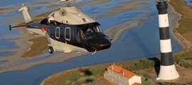 Hélicoptère H160 cabine intérieure blanc