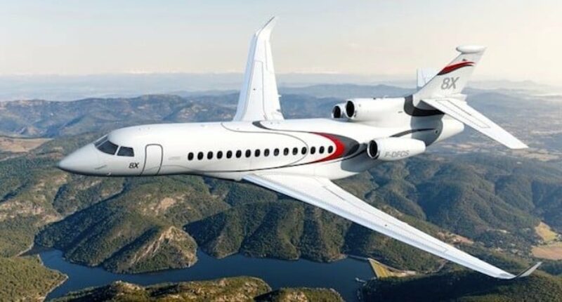 Falcon 8x intérieur