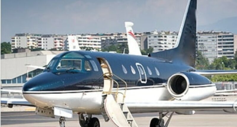 location de jet privé - Intérieur luxueux SABRELINER 65