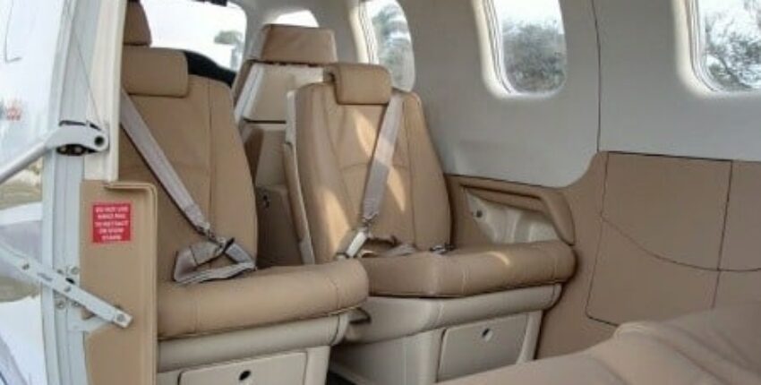 TBM 850-2 vue intérieure