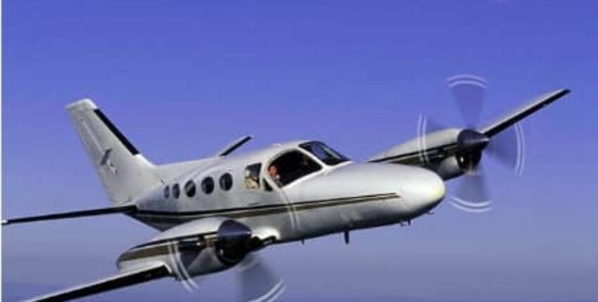Cessna Conquest 2 en vol