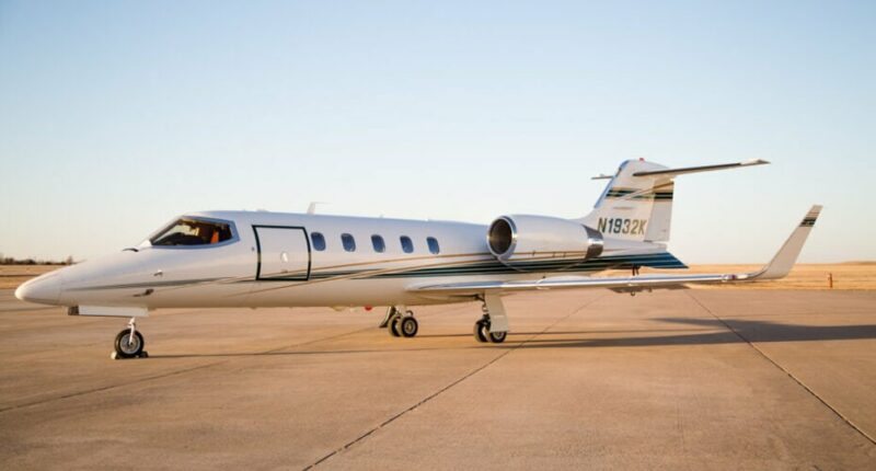 Learjet 31 intérieur luxe - location jet privé.