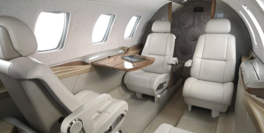 Cabine intérieur Citation Jet CJ