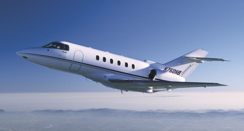 location de jet privé Luxueux intérieur du HAWKER 750