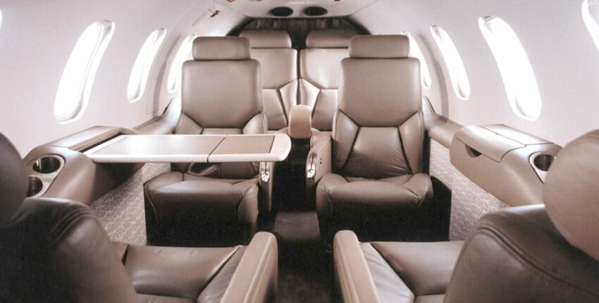 JET PRIVÉ LEARJET 35 intérieur