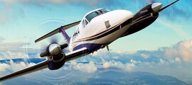 location de jet privé : Cockpit avion Cessna 303 Crusader