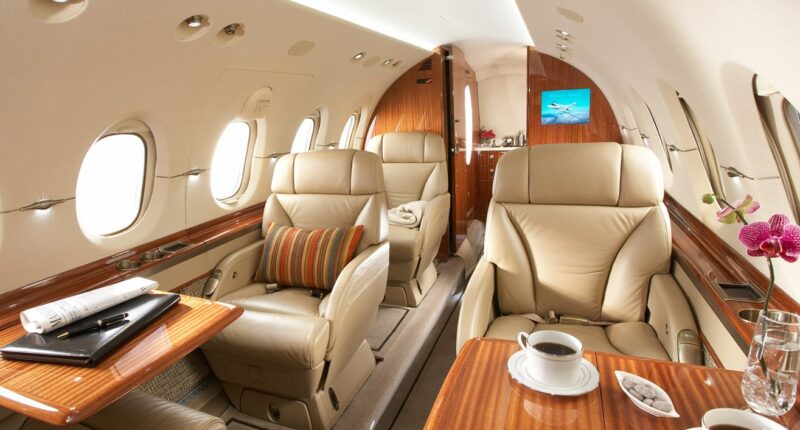 Cabine intérieure Hawker 900