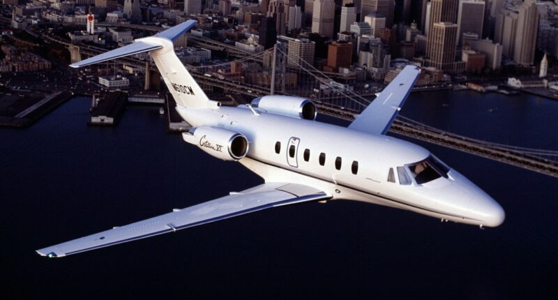 location de jet privé, intérieur CESSNA CITATION VI.
