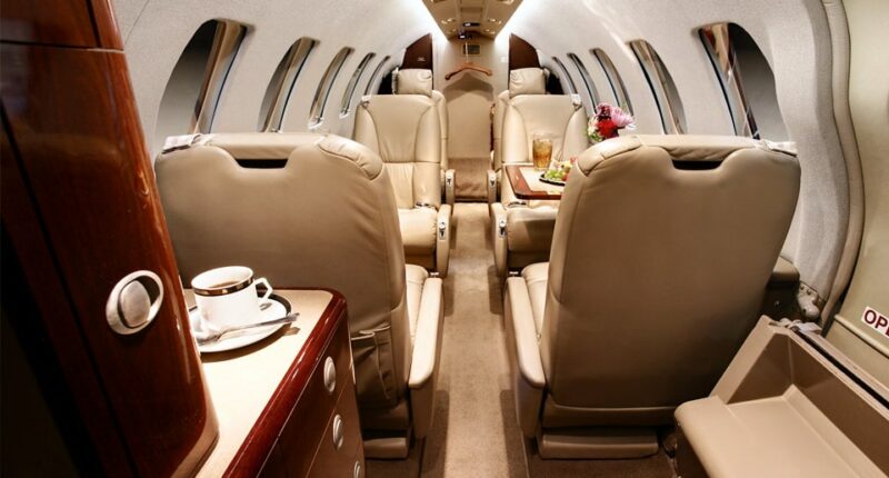 Citation CJ2 intérieur