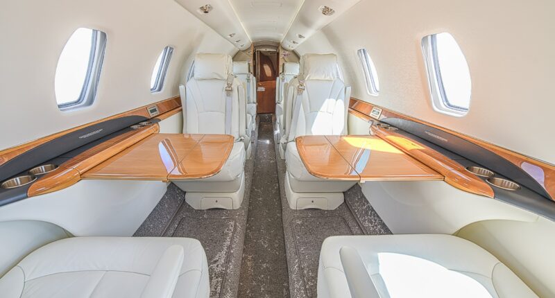 Cabine intérieure Citation Sovereign