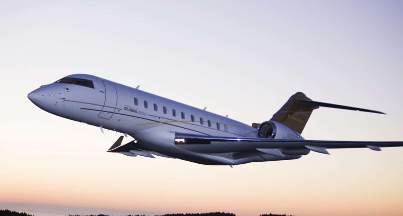 global 5000 intérieur