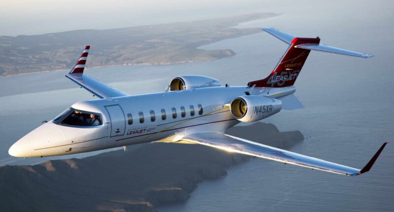 Cabine intérieur Learjet 45