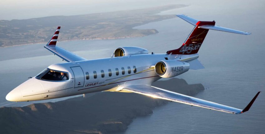 Jet privé Learjet 45