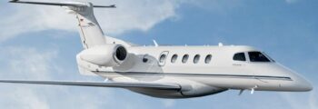 Pilatus PC24 à l'atterrissage