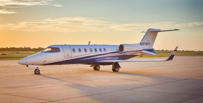Location de jet privé : Learjet 40 XR au levier du soleil