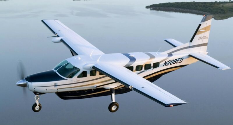cessna 208 Caravan intérieur