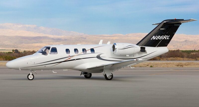 Cabine intérieur Citation Jet CJ