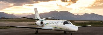 PHENOM 300 sur la piste