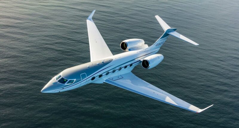 Jet privé Gulfstream G500 intérieur