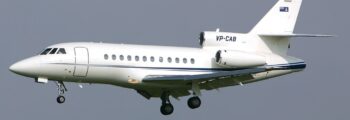Falcon 900 en vol
