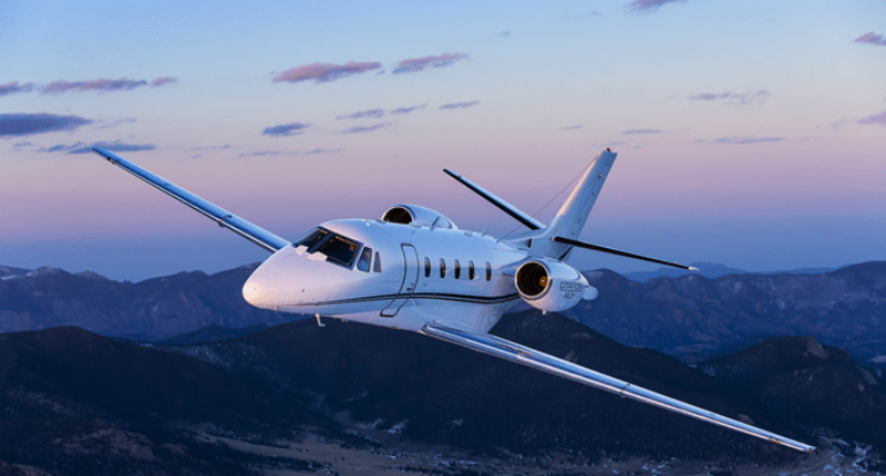 Intérieur jet privé Citation Excel - AEROAFFAIRES