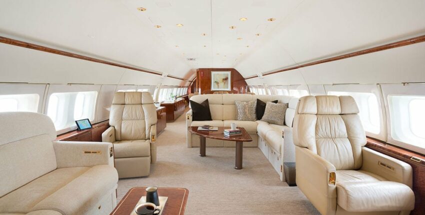 Boeing BBJ intérieur