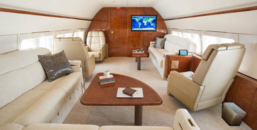 Boeing BBJ intérieur