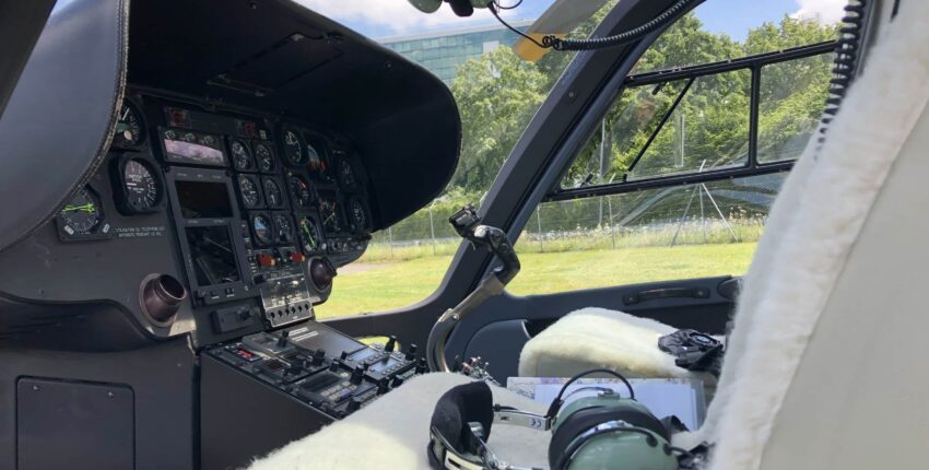 EC 135 intérieur