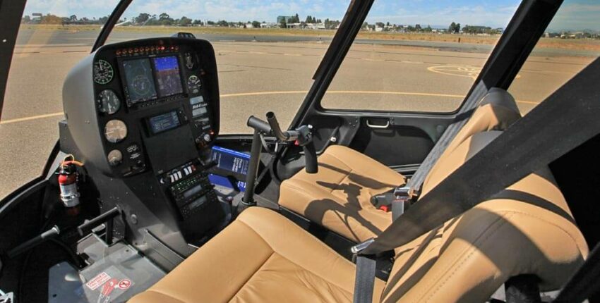 Robinson R44 intérieur