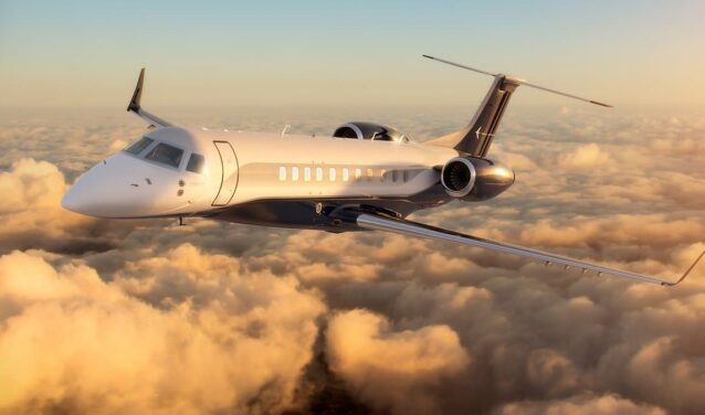 Legacy 600 en vol
