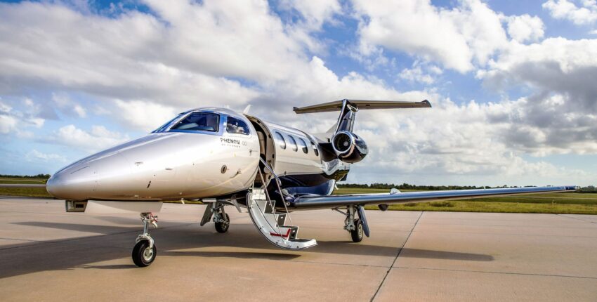 Phenom 100 sur la piste
