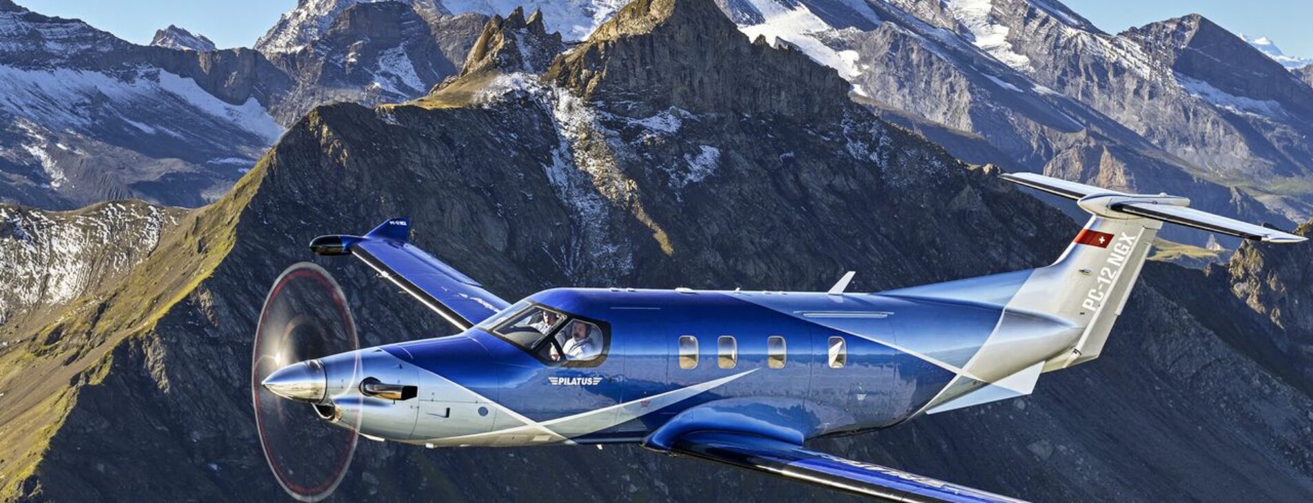 PILATUS PC-12 en vol