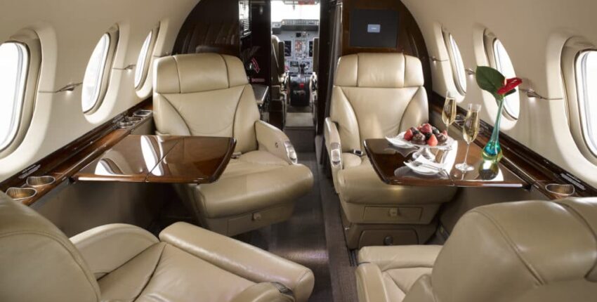 Cabine intérieure Hawker 900