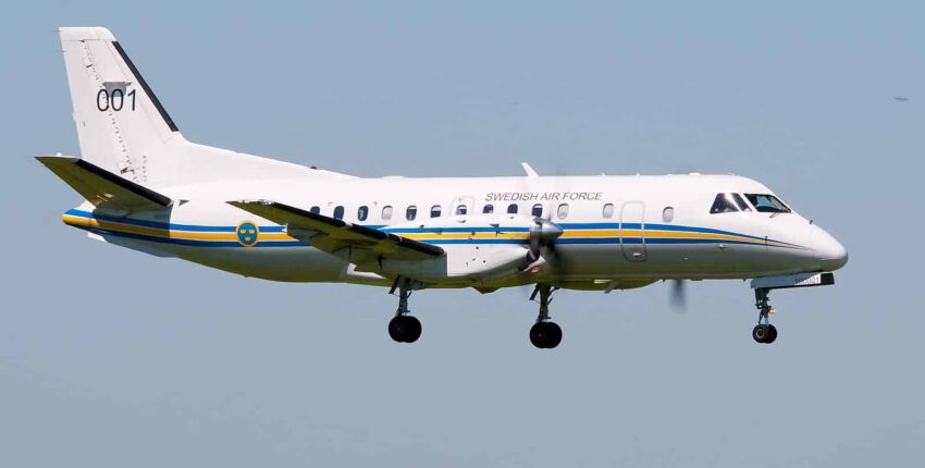Saab 340 vol de groupe