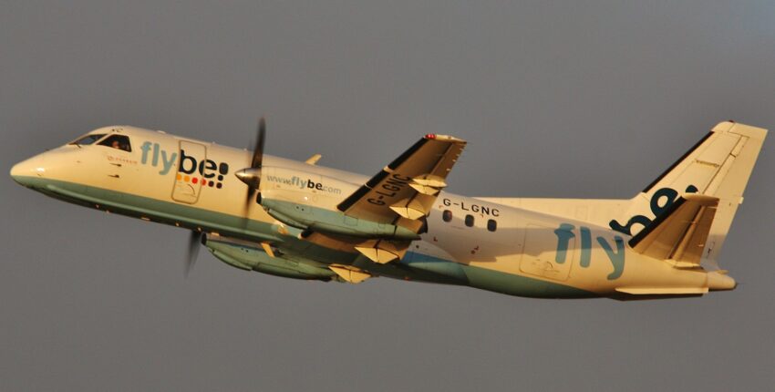 Saab 340 en vol