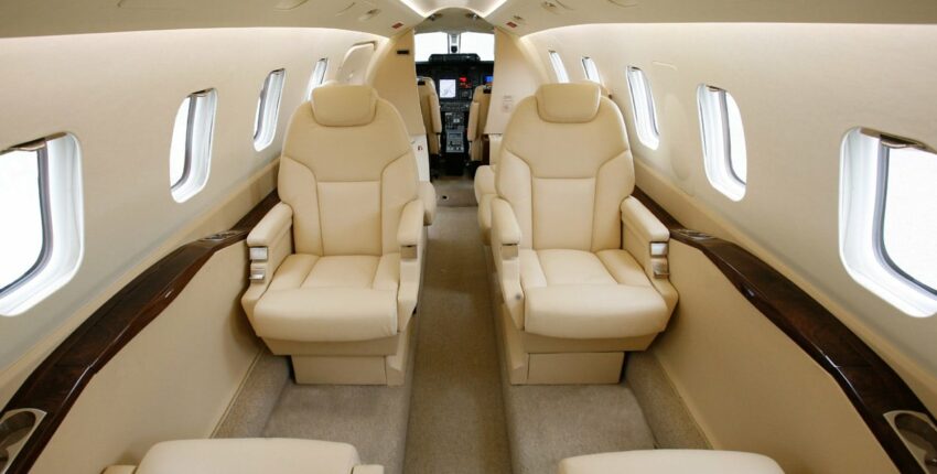 Piaggio avanti P180 vue intérieure