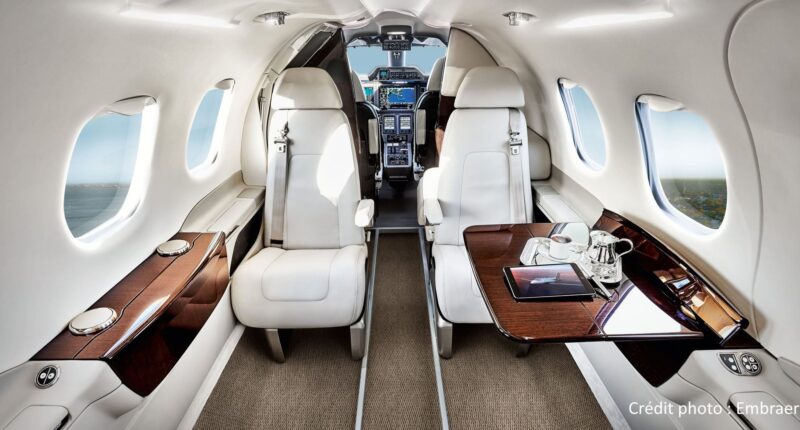 Phenom 100 vue intérieure
