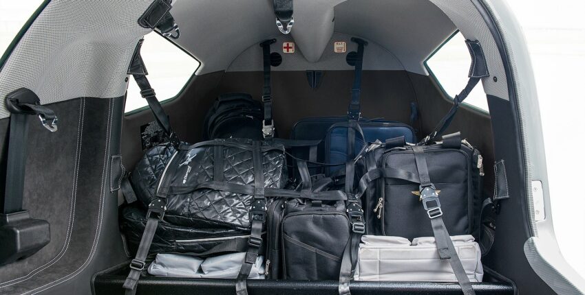 DA62 baggage compartment