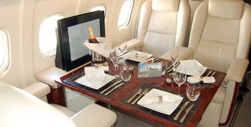 Falcon 8x intérieur