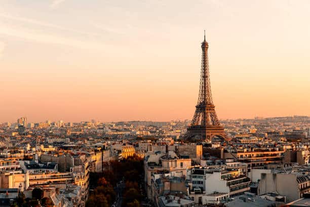 paris France vue Tour Eiffel