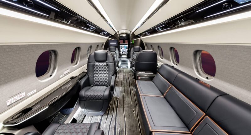 Praetor 600 intérieur