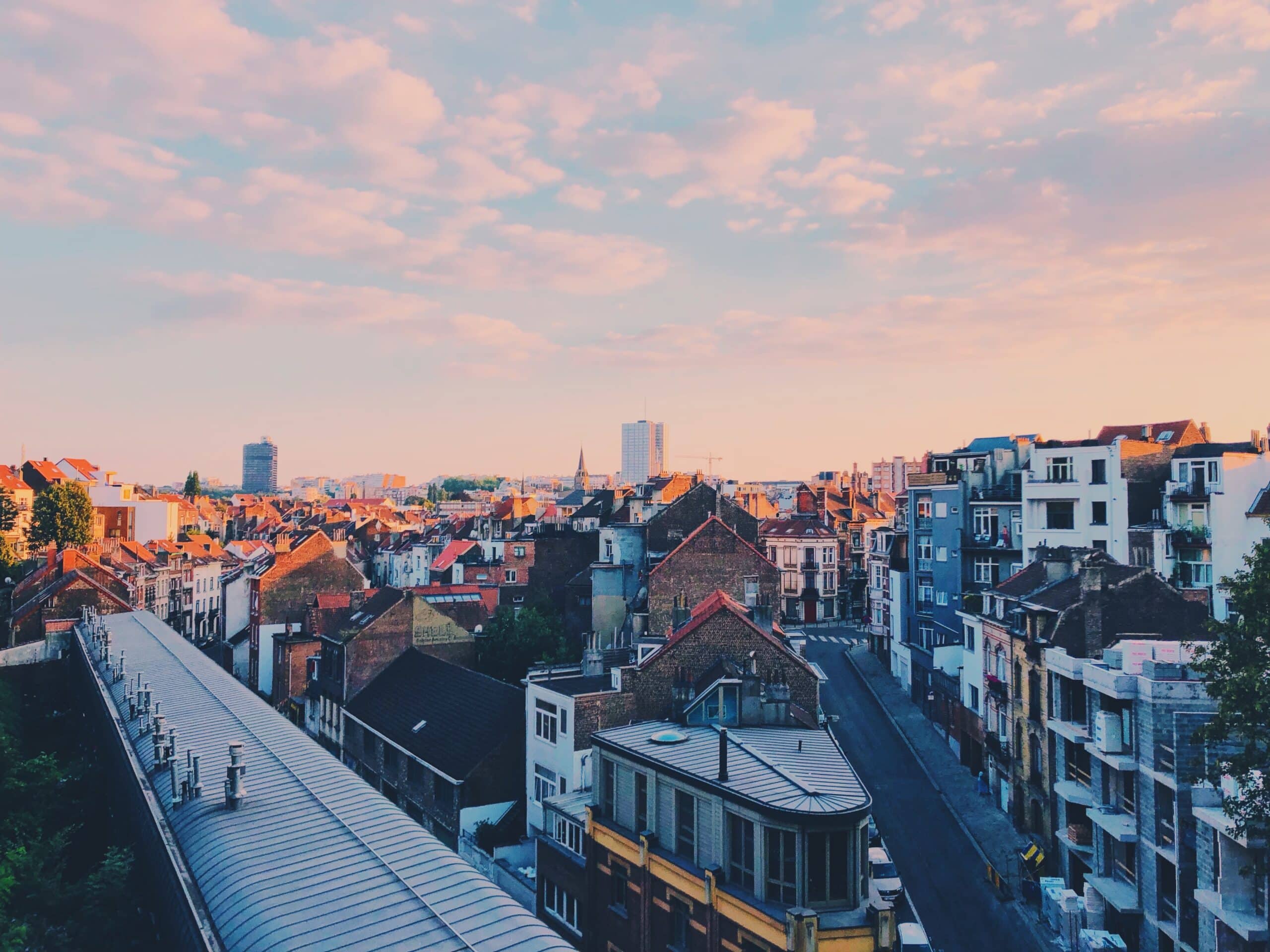 Bruxelles vue de la ville