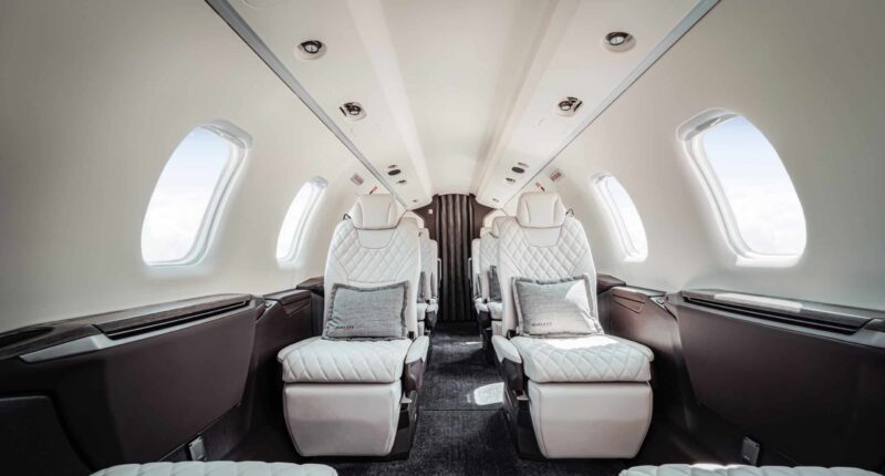 Pilatus PC 24 intérieur