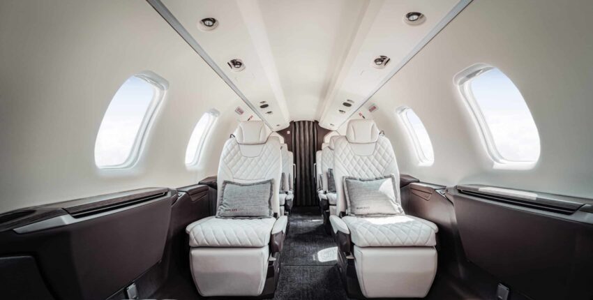Pilatus PC 24 intérieur