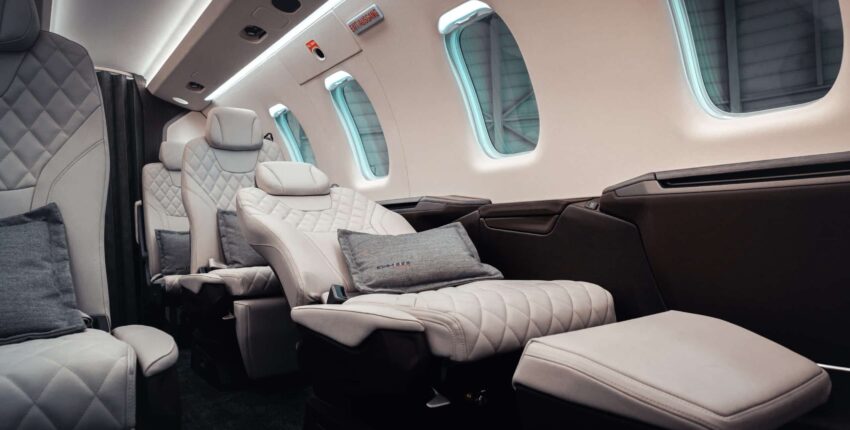 Pilatus PC 24 intérieur