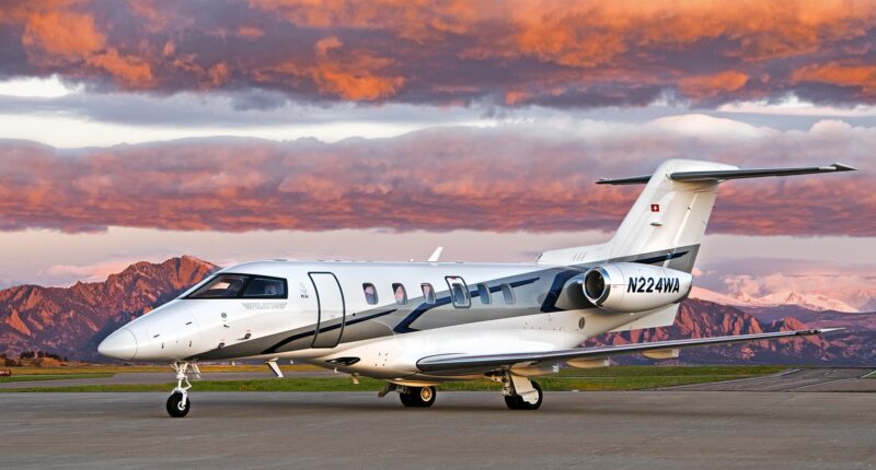 Pilatus PC 24 intérieur