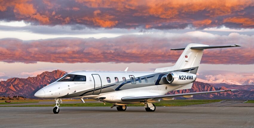 PILATUS PC24 sur la piste